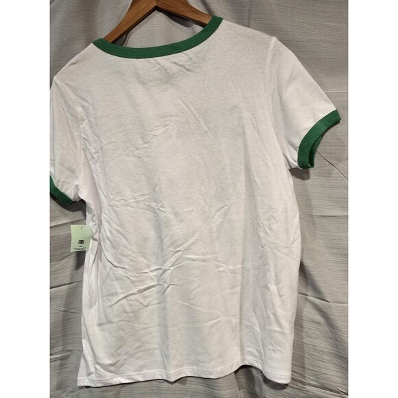 Tshirt Pickle Ball Courtside Country White Green Women SMALL Hobby Lobby Spring - Picture 2 of 6